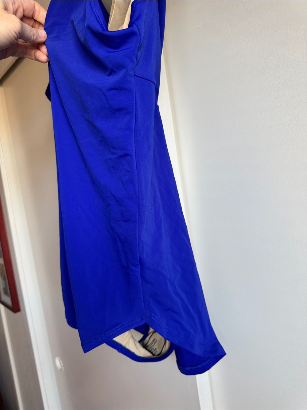 Swimsuits for All One Piece 18 Blue Swim Dress - Picture 7 of 11